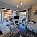 Juan-les-pins, Superbe Vue Grande Terrace Cuisine Separee Lejlighed *
